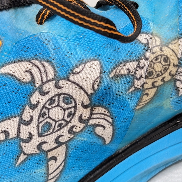 Newton Kona 2018 running shoes 11.5 turtles Hawaii turquoise blue orange - Picture 6 of 17